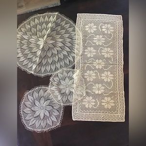 Vintage Doilies Made in Italy